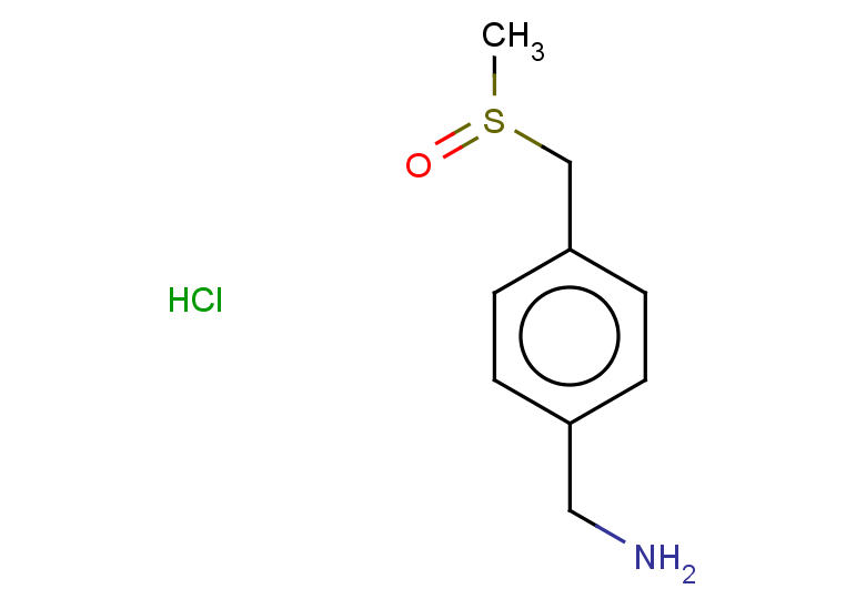 [4-(methanesulfinylmethyl)phenyl]methanamine hydrochloride