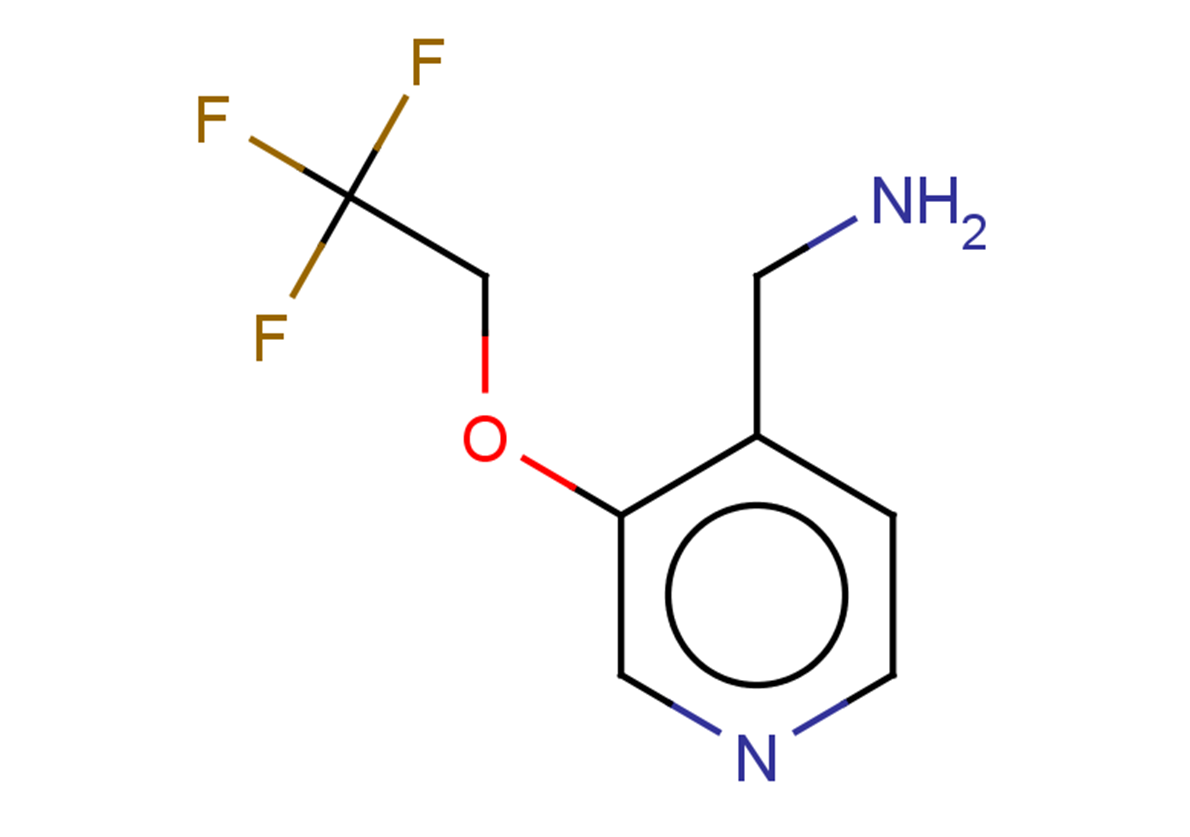[3-(2,2,2-trifluoroethoxy)pyridin-4-yl]methanamine