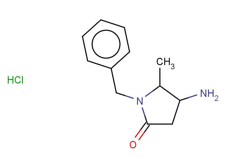 4-amino-1-benzyl-5-methylpyrrolidin-2-one hydrochloride, Mixture of diastereomers
