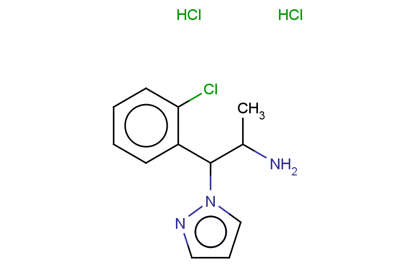 1-(2-chlorophenyl)-1-(1H-pyrazol-1-yl)propan-2-amine dihydrochloride