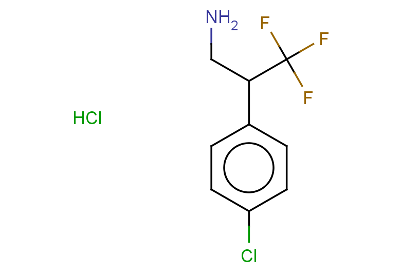 2-(4-chlorophenyl)-3,3,3-trifluoropropan-1-amine hydrochloride