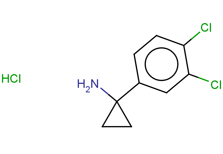 1-(3,4-dichlorophenyl)cyclopropan-1-amine hydrochloride