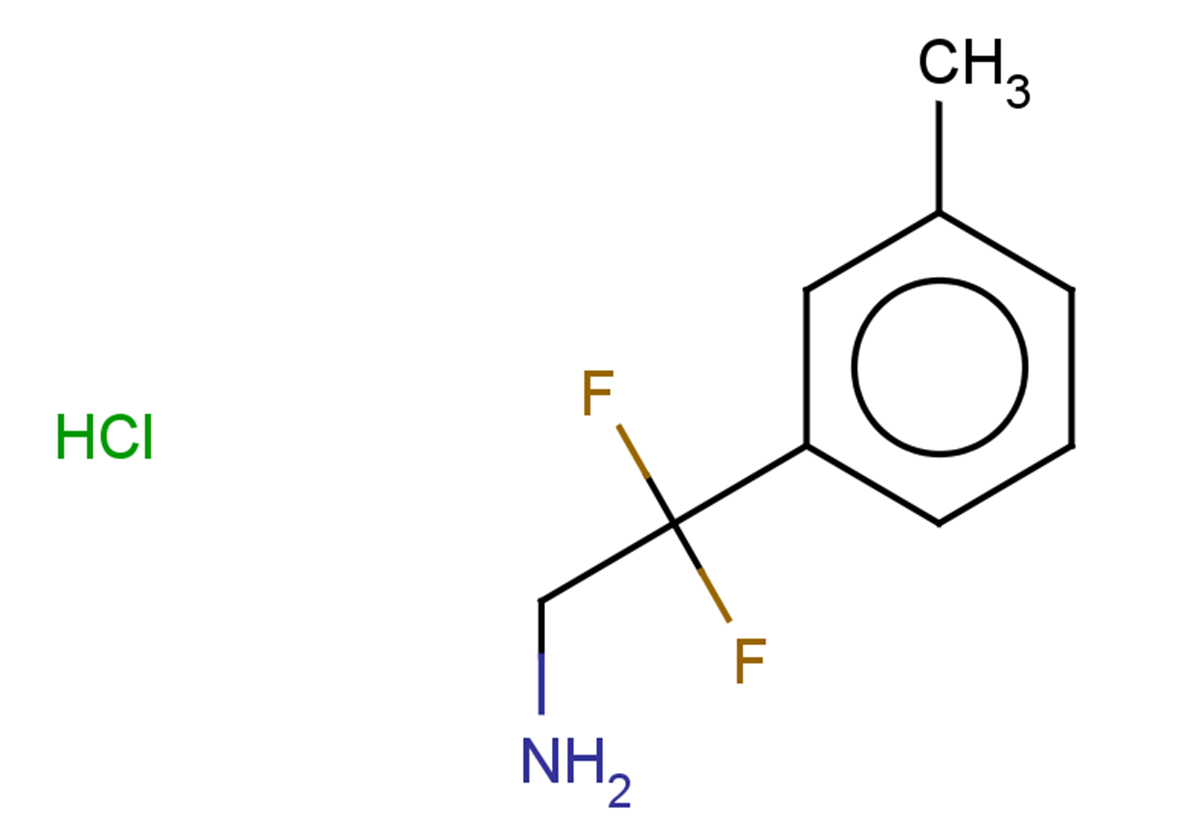 2,2-difluoro-2-(3-methylphenyl)ethan-1-amine hydrochloride