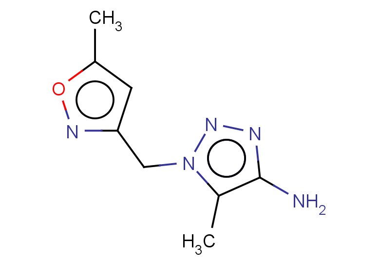 5-methyl-1-[(5-methyl-1,2-oxazol-3-yl)methyl]-1H-1,2,3-triazol-4-amine