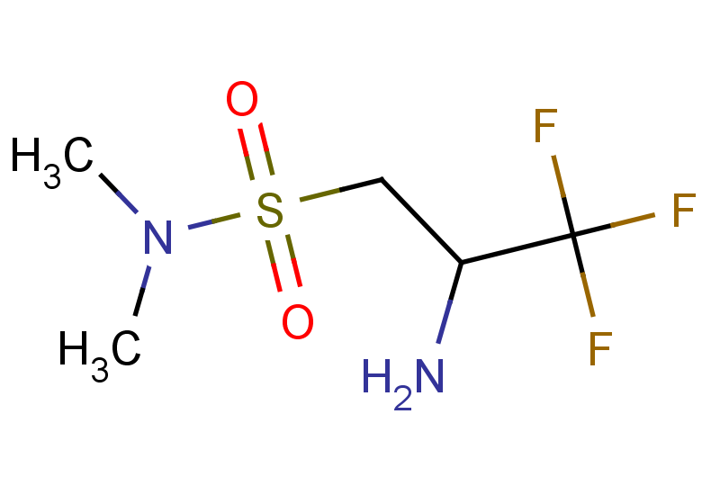 2-amino-3,3,3-trifluoro-N,N-dimethylpropane-1-sulfonamide