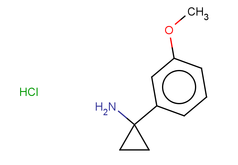 1-(3-methoxyphenyl)cyclopropan-1-amine hydrochloride