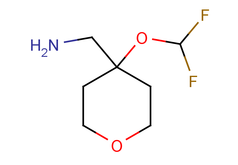 [4-(difluoromethoxy)oxan-4-yl]methanamine