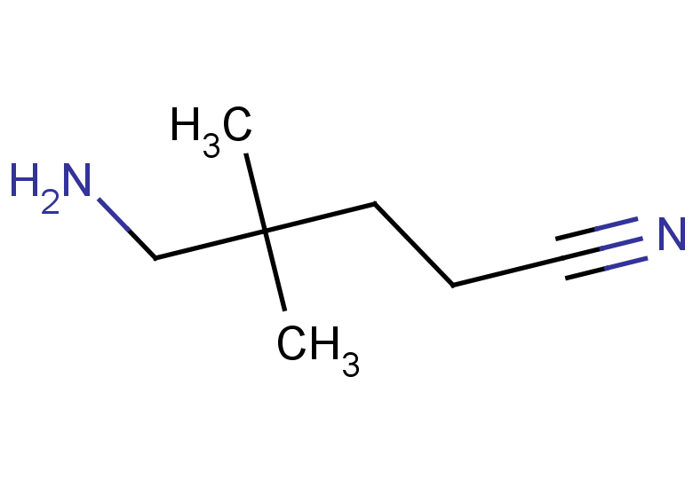 5-amino-4,4-dimethylpentanenitrile