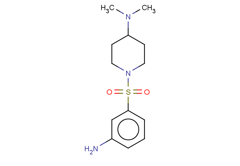 1-(3-aminobenzenesulfonyl)-N,N-dimethylpiperidin-4-amine