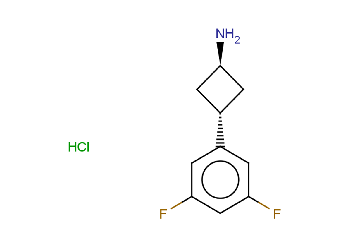 3-(3,5-difluorophenyl)cyclobutan-1-amine hydrochloride, trans