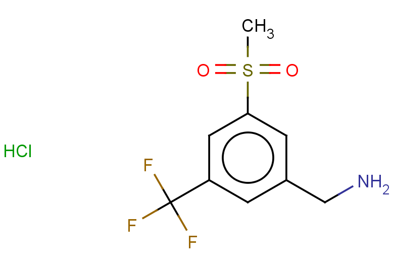 [3-methanesulfonyl-5-(trifluoromethyl)phenyl]methanamine hydrochloride