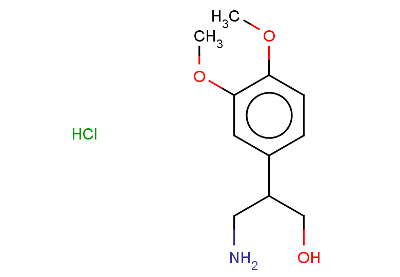3-amino-2-(3,4-dimethoxyphenyl)propan-1-ol hydrochloride