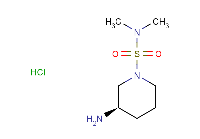 (3R)-3-amino-N,N-dimethylpiperidine-1-sulfonamide hydrochloride