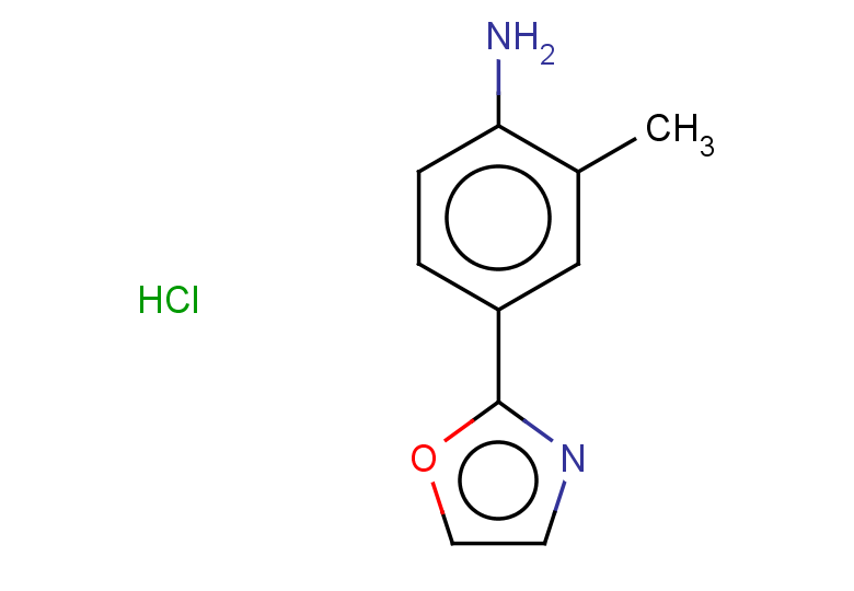 2-methyl-4-(1,3-oxazol-2-yl)aniline hydrochloride