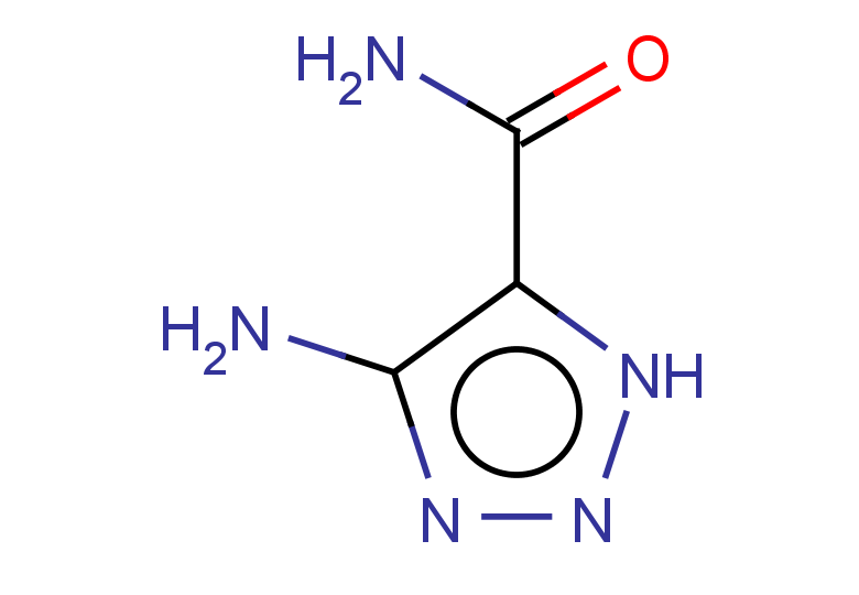 4-amino-1H-1,2,3-triazole-5-carboxamide