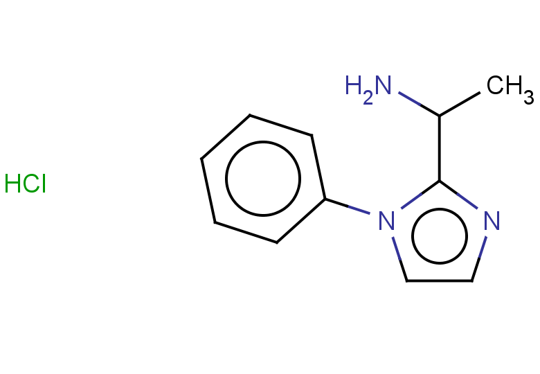 1-(1-phenyl-1H-imidazol-2-yl)ethan-1-amine hydrochloride