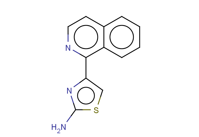 4-(isoquinolin-1-yl)-1,3-thiazol-2-amine
