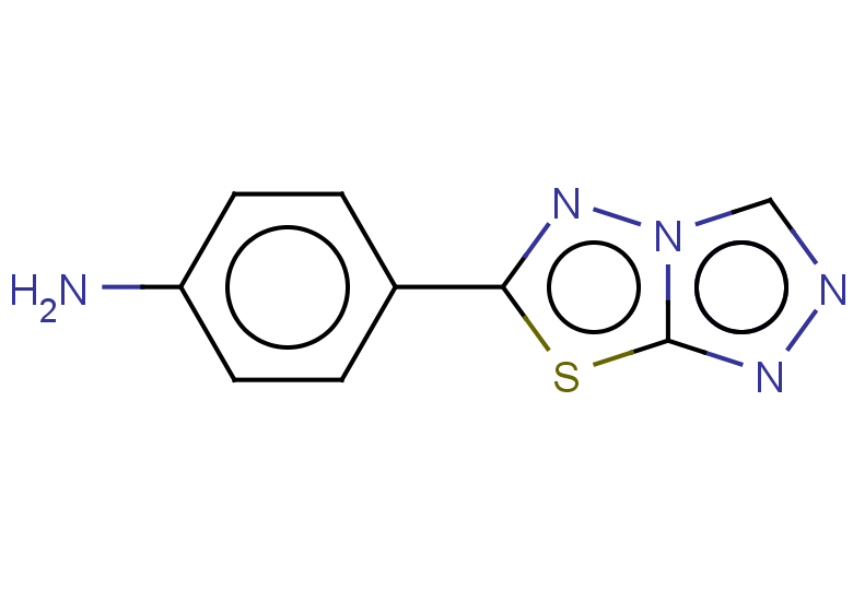 4-{[1,2,4]triazolo[3,4-b][1,3,4]thiadiazol-6-yl}aniline