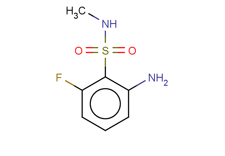 2-amino-6-fluoro-N-methylbenzene-1-sulfonamide
