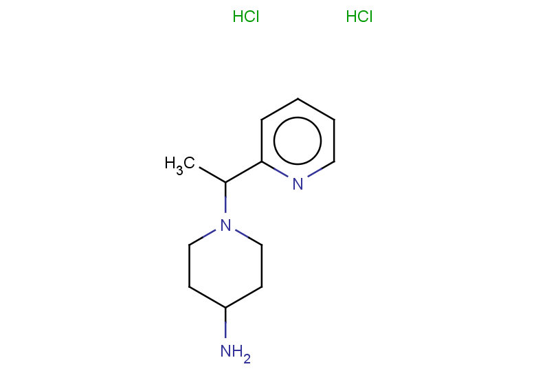 1-[1-(pyridin-2-yl)ethyl]piperidin-4-amine dihydrochloride