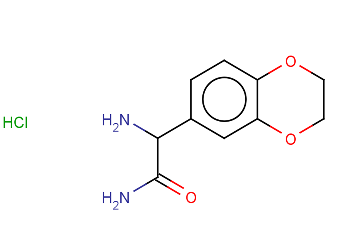 2-amino-2-(2,3-dihydro-1,4-benzodioxin-6-yl)acetamide hydrochloride