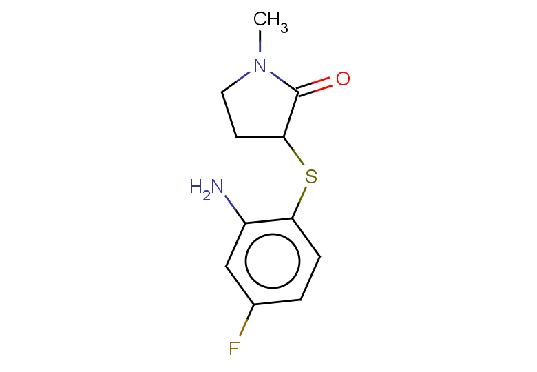 3-[(2-amino-4-fluorophenyl)sulfanyl]-1-methylpyrrolidin-2-one