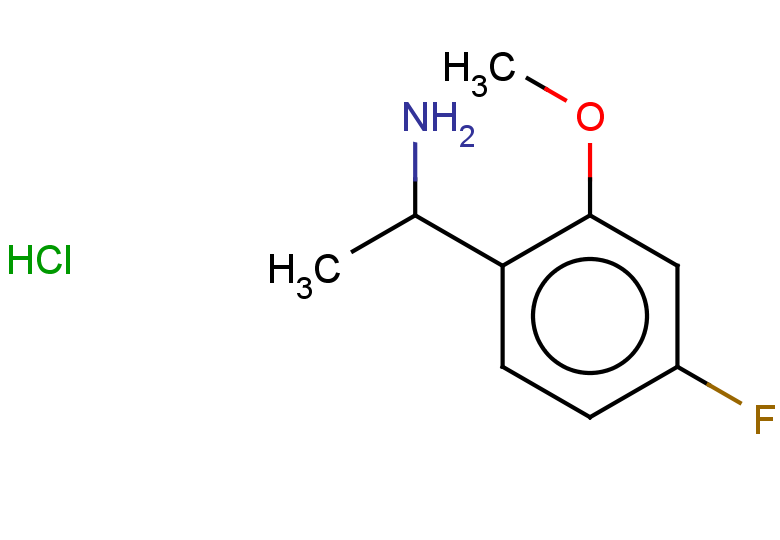 1-(4-fluoro-2-methoxyphenyl)ethan-1-amine hydrochloride