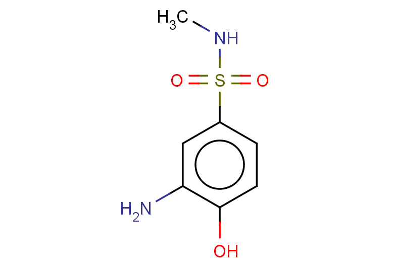 3-amino-4-hydroxy-N-methylbenzene-1-sulfonamide