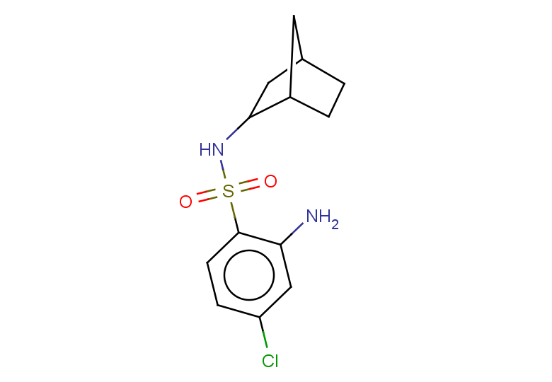 2-amino-N-{bicyclo[2.2.1]heptan-2-yl}-4-chlorobenzene-1-sulfonamide