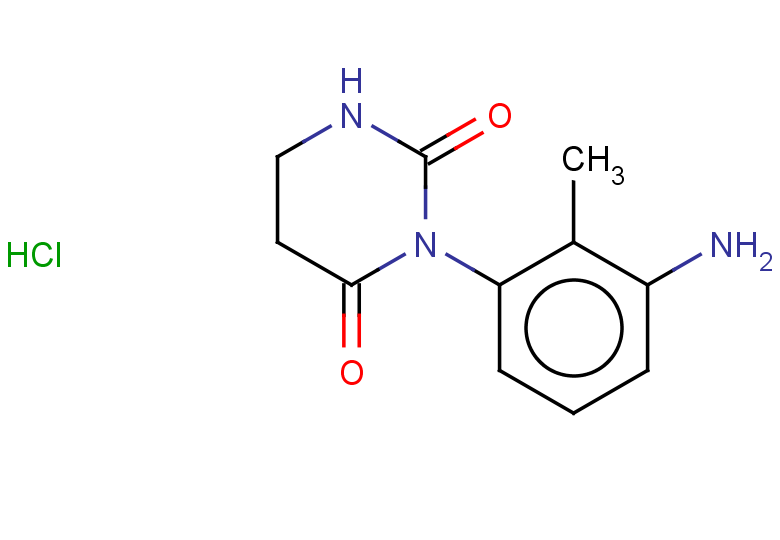 3-(3-amino-2-methylphenyl)-1,3-diazinane-2,4-dione hydrochloride