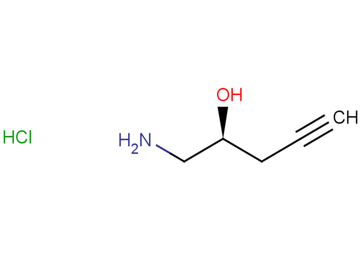 (2S)-1-aminopent-4-yn-2-ol hydrochloride