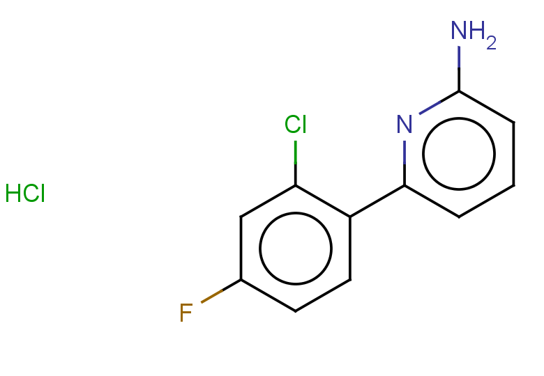 6-(2-chloro-4-fluorophenyl)pyridin-2-amine hydrochloride