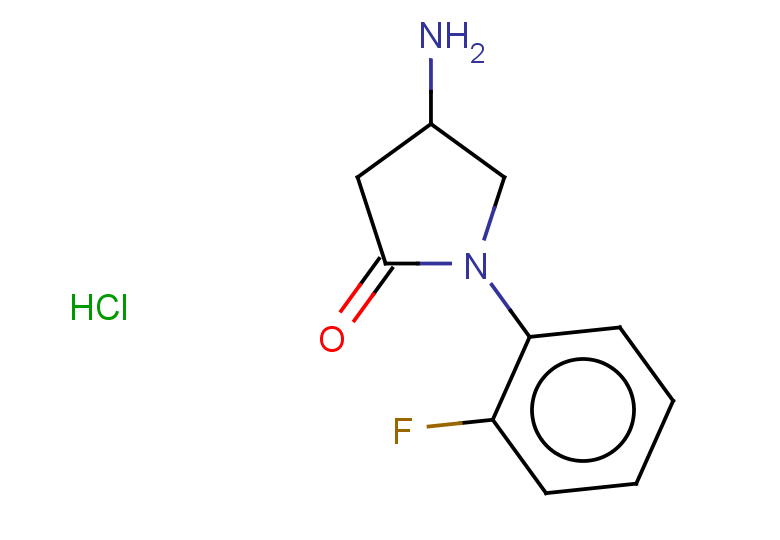 4-amino-1-(2-fluorophenyl)pyrrolidin-2-one hydrochloride
