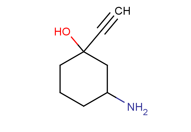 3-amino-1-ethynylcyclohexan-1-ol