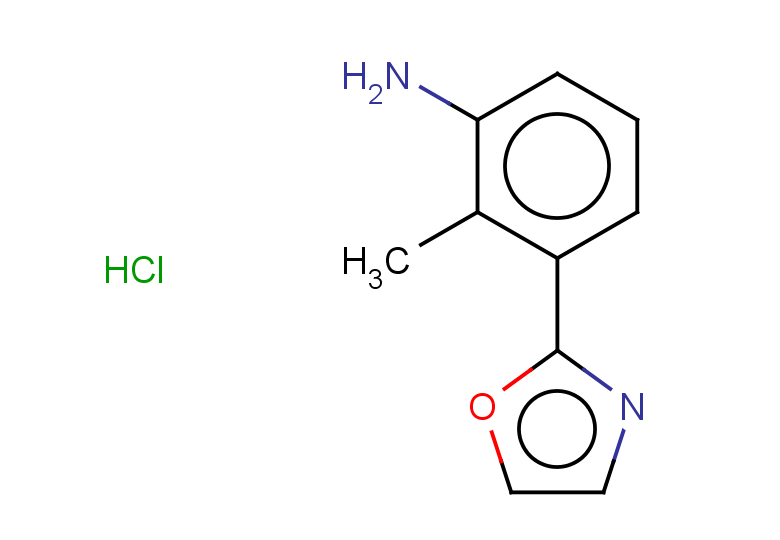 2-methyl-3-(1,3-oxazol-2-yl)aniline hydrochloride