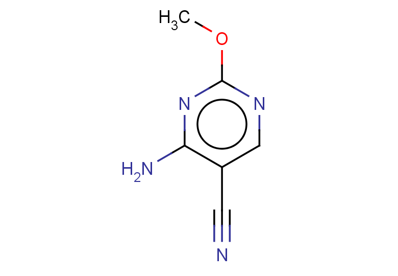 4-amino-2-methoxypyrimidine-5-carbonitrile