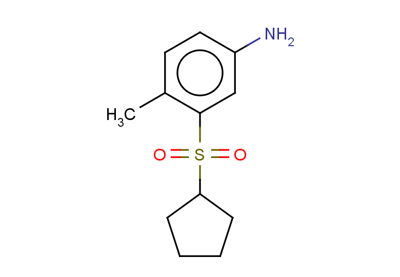 3-(cyclopentanesulfonyl)-4-methylaniline
