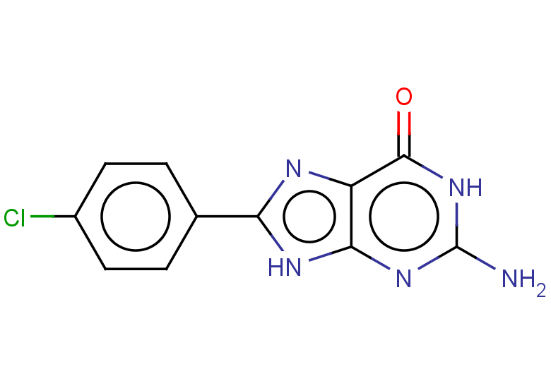 2-amino-8-(4-chlorophenyl)-6,9-dihydro-1H-purin-6-one