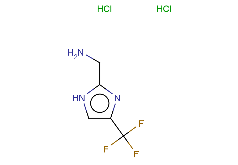 [4-(trifluoromethyl)-1H-imidazol-2-yl]methanamine dihydrochloride