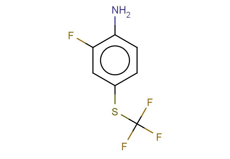 2-fluoro-4-[(trifluoromethyl)sulfanyl]aniline