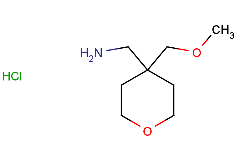 [4-(methoxymethyl)oxan-4-yl]methanamine hydrochloride
