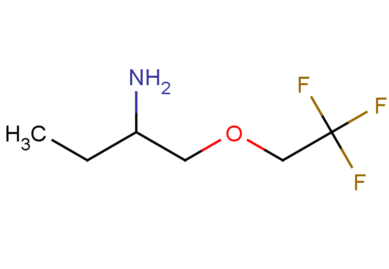 1-(2,2,2-trifluoroethoxy)butan-2-amine