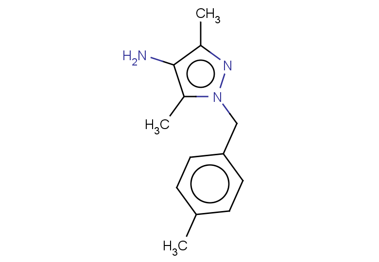 3,5-dimethyl-1-[(4-methylphenyl)methyl]-1H-pyrazol-4-amine