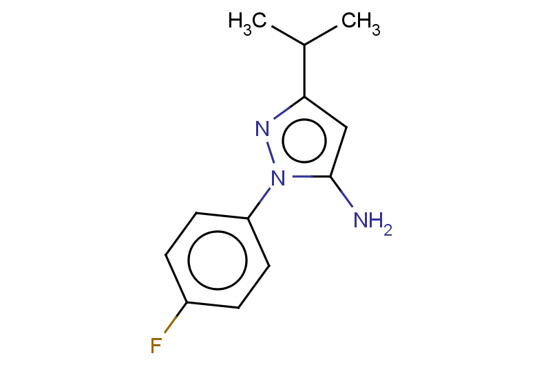 1-(4-fluorophenyl)-3-(propan-2-yl)-1H-pyrazol-5-amine