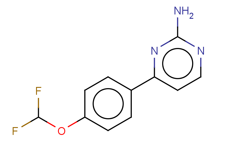4-[4-(difluoromethoxy)phenyl]pyrimidin-2-amine