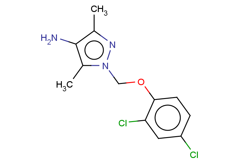 1-[(2,4-dichlorophenoxy)methyl]-3,5-dimethyl-1H-pyrazol-4-amine