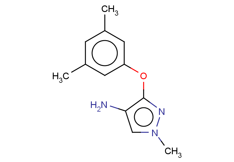 3-(3,5-dimethylphenoxy)-1-methyl-1H-pyrazol-4-amine