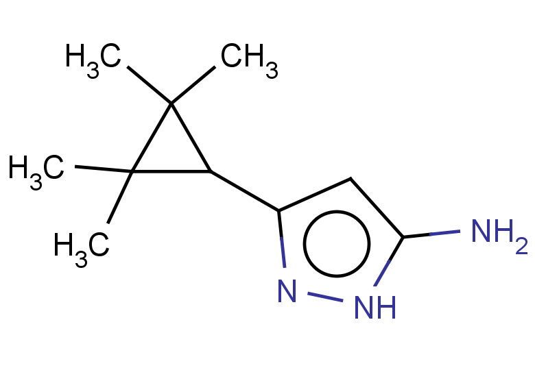 3-(2,2,3,3-tetramethylcyclopropyl)-1H-pyrazol-5-amine