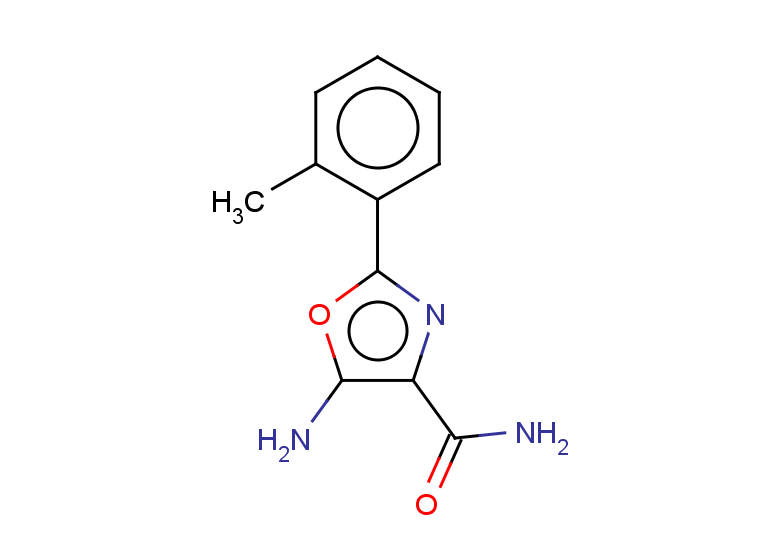 5-amino-2-(2-methylphenyl)-1,3-oxazole-4-carboxamide