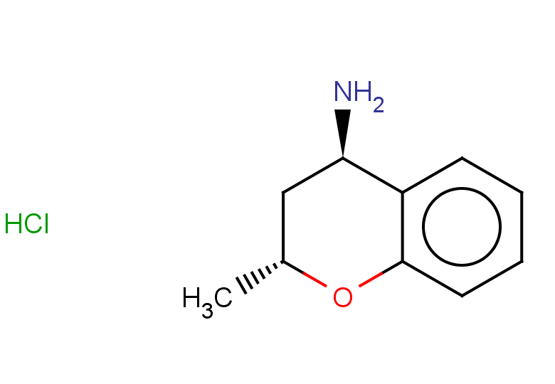 (2R,4R)-2-methyl-3,4-dihydro-2H-1-benzopyran-4-amine hydrochloride